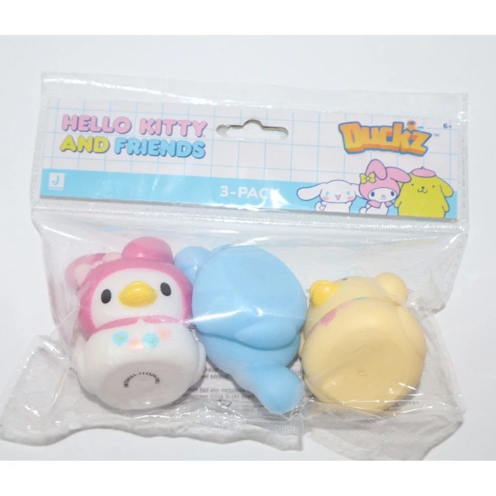 DuckZ HELLO KITTY & FRIENDS Rubber Ducks Cruise Gift Set of 9 NEW